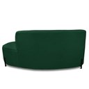 Ver imagem 4 de Sofá 4 Lugares Orgânico 220cm Pé Ferro Pto Morgan Bouclê L01 - D'Rossi Cor Verde