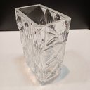 Ver imagem 5 de Vaso Decorativo de Cristal Transparente 18x12x12cm Enfeite Sala Mesa Estante