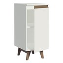 Ver imagem 4 de Balcão Armário de Cozinha 35 cm 1 Porta Branco Reims Madesa