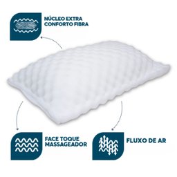 Travesseiro Massageador Fibrasca Suporte Firme - 3
