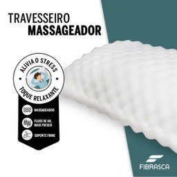 Travesseiro Massageador Fibrasca Suporte Firme - 4