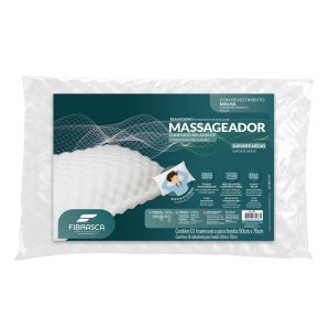 Travesseiro Massageador Fibrasca Suporte Firme