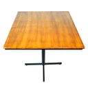 Ver imagem 3 de Mesa com Tampo de Madeira 70x70 P/ Restaurante Lanchonete