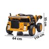 Mini Caminhão Elétrico 12v Infantil Caçamba Carreta Basculante Controle Amarelo Importway Bw275am - 2