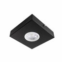 Ver imagem 1 de Spot Semi-embutido Quadrado Preto + Mr16 4,8w Br. Frio St3148