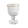 Conjunto 2 Taças de Vidro com Fio de Ouro Lines 380ml - Wolff - 2