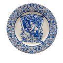 Ver imagem 1 de Prato Decorativo Portugues Artesanal Luiz Salvador Mod 1