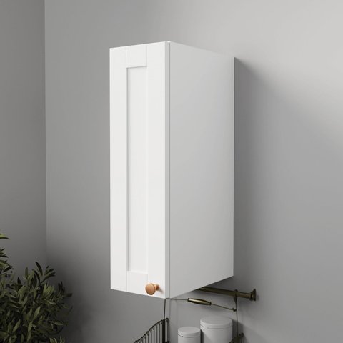 Armário Aéreo 1 Porta 20cm Arizona CabeCasa MadeiraOriginals Branco