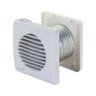 Exaustor Kit Ventilador Axial Kexb 100mm Branco - Ventisol - 1