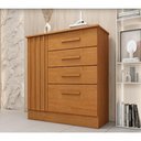 Ver imagem 1 de Cômoda Guarani Porta Ripada Tcil Móveis Cinamomo
