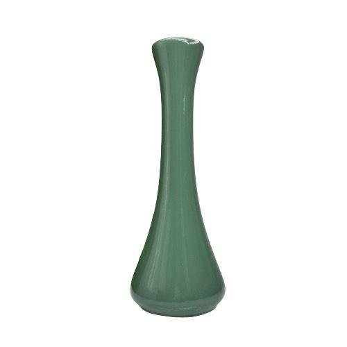 Vaso solitário de cerâmica moderno na cor verde menta