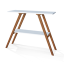 Ver imagem 1 de Aparador Café Decotaivo Pés em Madeira:Branco