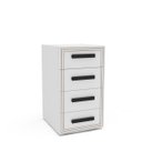 Ver imagem 2 de Gaveteiro Valência para Escritório 4 Gavetas 40x71cm Branco 250692