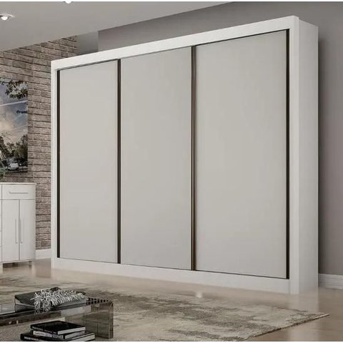 Roupeiro Casal São Paulo Leifer - Branco