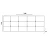 Cabeceira Painel King 1,95m Berlim Suede Cinza - 3