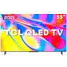 Smart Tv QLED 55 Polegadas 4K Google TV 55C725 UHD Dolby Vision Atmos HDR10+ Dual Band Design Sem B - 1