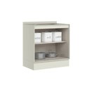 Ver imagem 4 de Balcão Cozinha Henn Fineze 2 Portas c/Tampo 80cm Areia