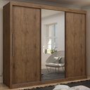 Ver imagem 1 de Guarda Roupas De Casal Com Espelho Real Gelius Madeirado