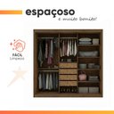 Ver imagem 7 de Guarda Roupas de Casal com Espelho Real Gelius Madeirado