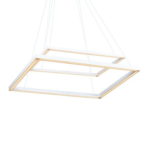 Lustre Pendente Newline Fit Led 747 Bivolt Branco 4000k Luz Neutra