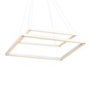 Ver imagem 1 de Lustre Pendente Newline Fit Led 747 Bivolt Branco 4000k Luz Neutra