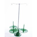 Ver imagem 1 de Porta Fio 03 Cones Verde Pf3 Plástico Imp - Sun Special