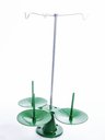 Ver imagem 1 de Porta Fio 03 Cones Verde Pf3 Plástico Imp - Sun Special