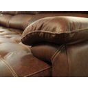 Ver mais imagens de Sofá Retrátil e Reclinável de Couro Filipinas (3 Módulos) 3,00 M Soft Tabaco - Mempra Design