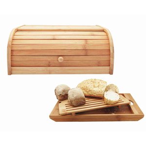 Kit Porta Pão e Migalheira Bambu Yoi 8108010071