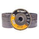 Ver imagem 1 de 20 Peças Disco Flap Curvo 4.1/2 115mm Metais Ferrosos Grão 60 Stein