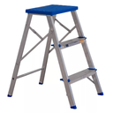 Ver imagem 3 de Escada Banqueta Alumínio 3 Degraus 35x63cm 120kg Alumasa
