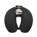 Ver imagem 5 de Travesseiro de Pescoço para Viagem My Travel Fibra Preto - Fibrasca