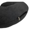 Ver imagem 4 de Travesseiro de Pescoço para Viagem My Travel Fibra Preto - Fibrasca