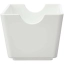 Ver imagem 3 de Kit 6 Suportes para Sachês Molhos 11x6,5x5,1cm Branco Organizador Uno Coza de Mesa