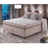 Conjunto Cama Box + Colchão King Size 193x203x59cm Molas Ensacadas Classic - Anjos - 1