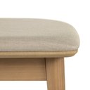 Ver mais imagens de Banqueta para Penteadeira Liva 50 Cm X 48 Cm Bege