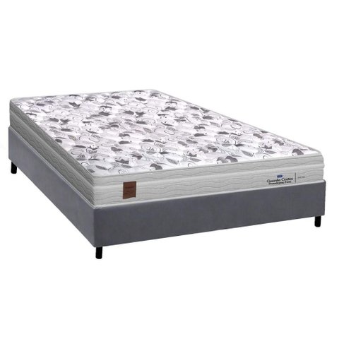 Cama Box Crc Queen +Colchão D45 Ortopédico Próextreme Probel 158