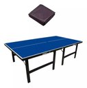 Ver imagem 2 de Mesa de Ping Pong Oficial Mdp 15mm Klopf 1001 + Capa para Mesa Aberta
