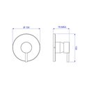 Ver imagem 2 de Acabamento Monocomando para Chuveiro Deca Link 4993.c.lnk.chu Cromado