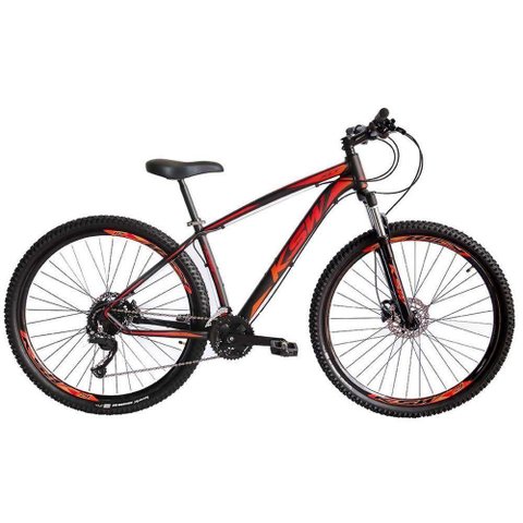 Bicicleta Aro 29 Ksw 24 Marchas Freios a Disco C Trava e K7