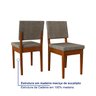 Conjunto para Sala de Jantar Tampo Oval 170cm com 6 Cadeiras Madeira Maciça Miami - 8