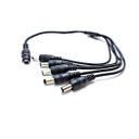 Ver imagem 1 de Cabo 1 Jack J4 X 5 Plug P4 P/ Cftv 40cm - Emb 05 Cabos