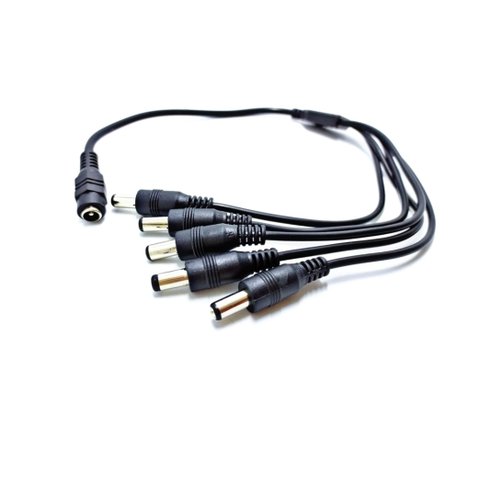 Cabo 1 Jack J4 X 5 Plug P4 P/ Cftv 40cm - Emb 05 Cabos