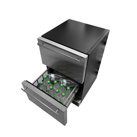 Gaveta Refrigerada Profissional de Embutir Gourmet Aço Inox Cozix