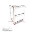 Ver imagem 6 de Gaveta Refrigerada Profissional de Embutir Gourmet Aço Inox Cozix