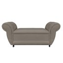 Ver imagem 1 de Divã Recamier Com Baú Grécia 1,55 Cm Suede Cappuccino