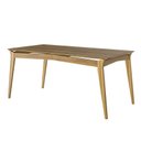 Ver imagem 1 de Mesa Sala Jantar Rubi 180x90cm com Pés de Madeira Maciça Imbuia