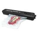 Ver imagem 1 de Seladora a Vácuo Doméstica Vacuum Sealer Bivolt com 10 Sacos Inclusos Embalagem Alimentos - Preto