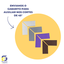 Ver imagem 4 de Moldura Painel Ripado Eva Adesivo Urânio 5cmx5mm 15 Metros - Branco