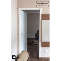 Moldura Painel Ripado Eva Adesivo Urânio 5cmx5mm 15 Metros - Branco - 6